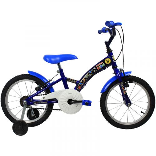 Bicicleta Aro 16 Monotubo Azul