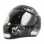 Capacete Fly F9 LYRICAL Preto Com Branco