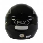 Capacete Fly F9 TRACE Preto Com Azul