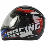 Capacete Fly F9 RACING Preto Com Azul