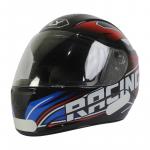 Capacete Fly F9 RACING Preto Com Azul