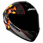 Capacete Axxis Draken BOMB Preto Com Cinza