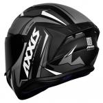 Capacete Axxis Draken VECTOR Preto com Cinza