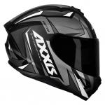 Capacete Axxis Draken VECTOR Preto com Cinza