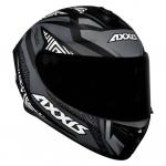 Capacete Axxis Draken TRACER Preto Com Cinza