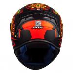 Capacete Axxis Draken MYSTIC Preto Com Vermelho