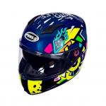 Capacete Peels ICON KING Azul Metalizado