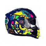 Capacete Peels ICON KING Azul Metalizado