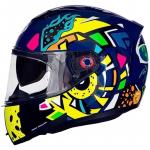 Capacete Peels ICON KING Azul Metalizado