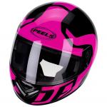 Capacete Peels Spike NEW GHOST Preto Com Rosa