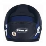 Capacete Peels Spike NEW GHOST Preto Com Azul Escuro