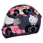 Capacete Peels HELLO KITTY Preto Com Rosa