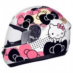 Capacete Peels HELLO KITTY Branco Com Rosa