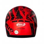 Capacete Peels Spike MOB Vermelho Com Preto