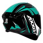 Capacete Axxis VECTOR Preto Com Tiffany