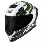 Capacete Asx EAGLE RACING ITALY - Branco