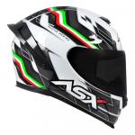 Capacete Asx EAGLE RACING ITALY - Branco