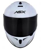 Capacete ASX DRAKEN SOLID Branco Brilhoso