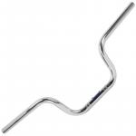 Guidão Pro Tork Cromado Modelo Original para Yamaha YBR 125 K 2001 a 2008 - YBR 125 ED 2002 a 2008 - YBR 125 Factor K 2009 a 2015 - YBR 125 Factor ED 2009 a 2015