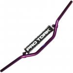 Guidão Pro Tork Aluminio Cross Baixo Lilas Nxr 125 KS - Nxr 150 ES - Falcon XRE 300 CRF 230 XTZ 125