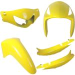 Kit Carenagem Biz 125 2008 2009 Amarelo