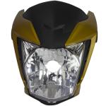 Frente Farol Titan 160 2022 2023 2024 Amarelo Dourado