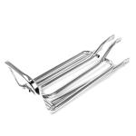 Bagageiro Tubao Cromado Rabeta Alta