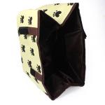 Bolsa Forro Acolchoado Bicicleta para Cesta Urbana