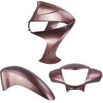 Kit Carenagem Frontal Biz 125 2014 2015 Rosa Jelly