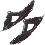 Rabeta Lateral Fazer 250 2020 2021 Vermelho