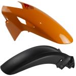 Paralama Dianteiro Com Suporte Titan Fan 160 2025 Laranja