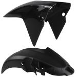 Paralama Dianteiro Com Suporte Titan Fan 160 25 26 Preto