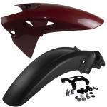 Paralama Dianteiro Com Suporte Titan Fan 160 2025 2026 Vermelho