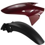 Paralama Dianteiro Com Suporte Titan Fan 160 2025 2026 Vermelho