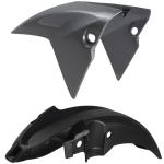 Paralama Dianteiro CG 160 Fan Titan 25-25 Adpatavel 2014 Ate 204 - Prata Force