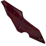 Carenagem Lateral Farol Titan Fan 160 2025 2026 Vermelho Pimenta