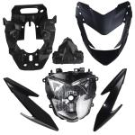 Farol CB 300F Twister Adptavel Titan Fan 160 2016 Ate 2024 Preto