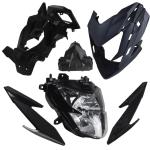Farol CB 300F Twister Adptavel Titan Fan 160 2016 Ate 2024 Preto