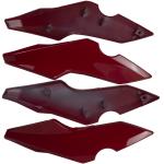 Carenagem Lateral Fan 160 2025 2026 Vermelho Marakesh