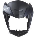 Kit Carenagem Farol Lateral Aranha CG 160 Titan 2022 Ate 2024 Cinza
