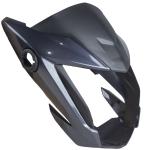 Kit Carenagem Farol Lateral Aranha CG 160 Titan 2022 Ate 2024 Cinza