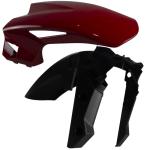 Paralama CB 300F Adptavel Fan Titan 160 2025 2026 Vermelho Marakesh