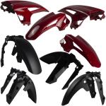 Paralama CB 300F Adptavel Fan Titan 160 2025 2026 Vermelho Pimenta
