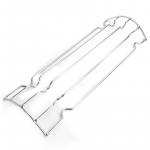 Protetor Do Escape Cromado Pro Tork para  CBX 250 Twister 2001 a 2008