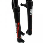 Garfo 6 Mtb Ahead Aço Com Suspensão 28,6mm Preto