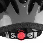 Capacete Ciclista Kids Infantil Vermelho Com Preto