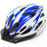 Capacete Ciclista High One Com Viseira Pisca Branco Tam M