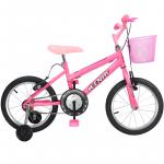 Bicicleta Aro 16 Feminina Wendy - Cor Chiclete