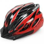 Capacete Ciclista High One Com Viseira Pisca Vermelho Tam G