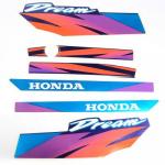 Kit Adesivo Honda Dream 105 1997 A 1998 Azul